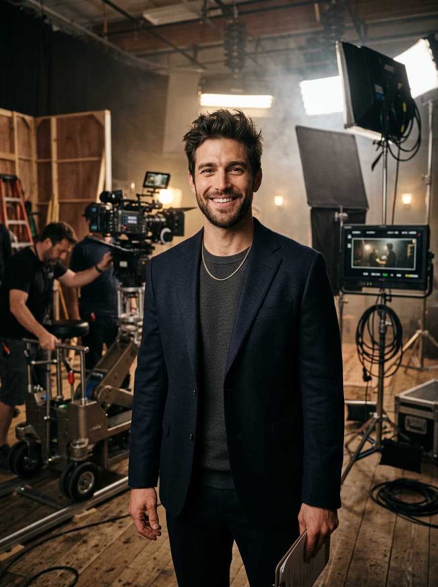 Rohan M. on Movie Set
